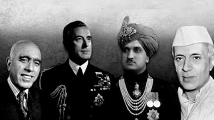 Congress Leaders and Maharaja-News Diplomacy