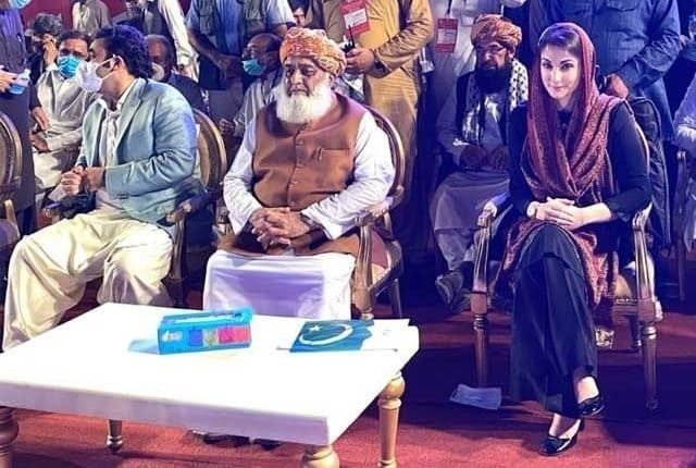 Maulana Fazlur Rehman addresses to PDM Jalsa-News Diplomacy