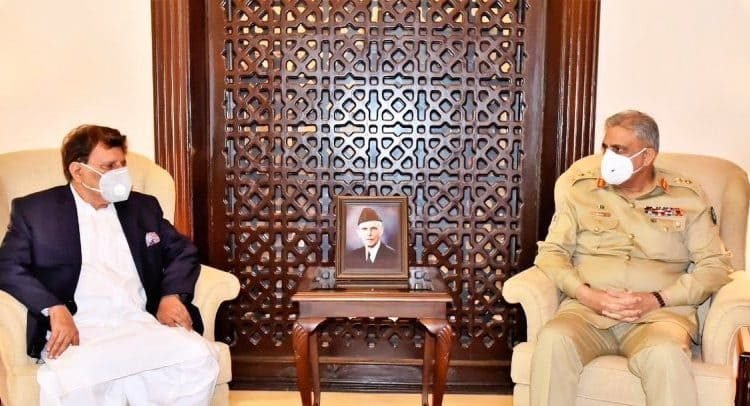 PM AJK met General Qamar Javed Bajwa-News Diplomacy