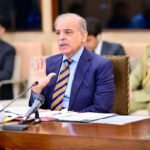 PM Shahbaz Sharif presiding meeting
