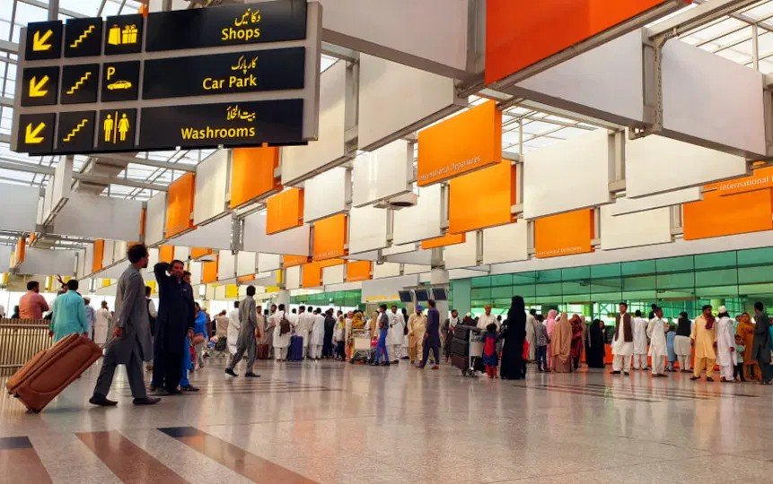 Airport Immigration Pakistani airport